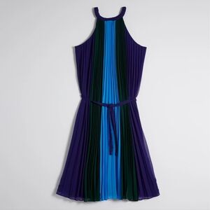 WHBM Color block halter Size M